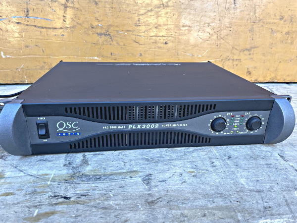 QSC PLX1202 ステレオパワーアンプ 320W/4Ω 音質良し | www