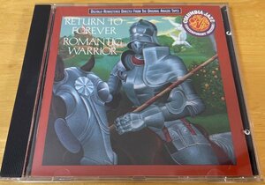 ◎RETURN TO FOREVER / Romantic Warrior※米盤CD【COLUMBIA CK 46109】1990年発売 Chick Corea/ Al DiMeola/ Stanley Clarke/ Lenny White