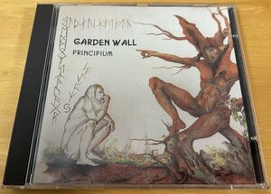 ◎GARDEN WALL / Principium ( Progressive Metal ) ※ ドイツ盤 CD【 WMMS WMMS 026 】1993年発売 / ジャケに難あり