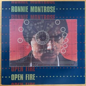 ●RONNIE MONTROSE / Open Fire ※ アメリカ盤 LP【 WARNER BROS. BSK-3134 】1978年発売 / Edgar Winter / MONTROSE / GAMMA / Hard Rock