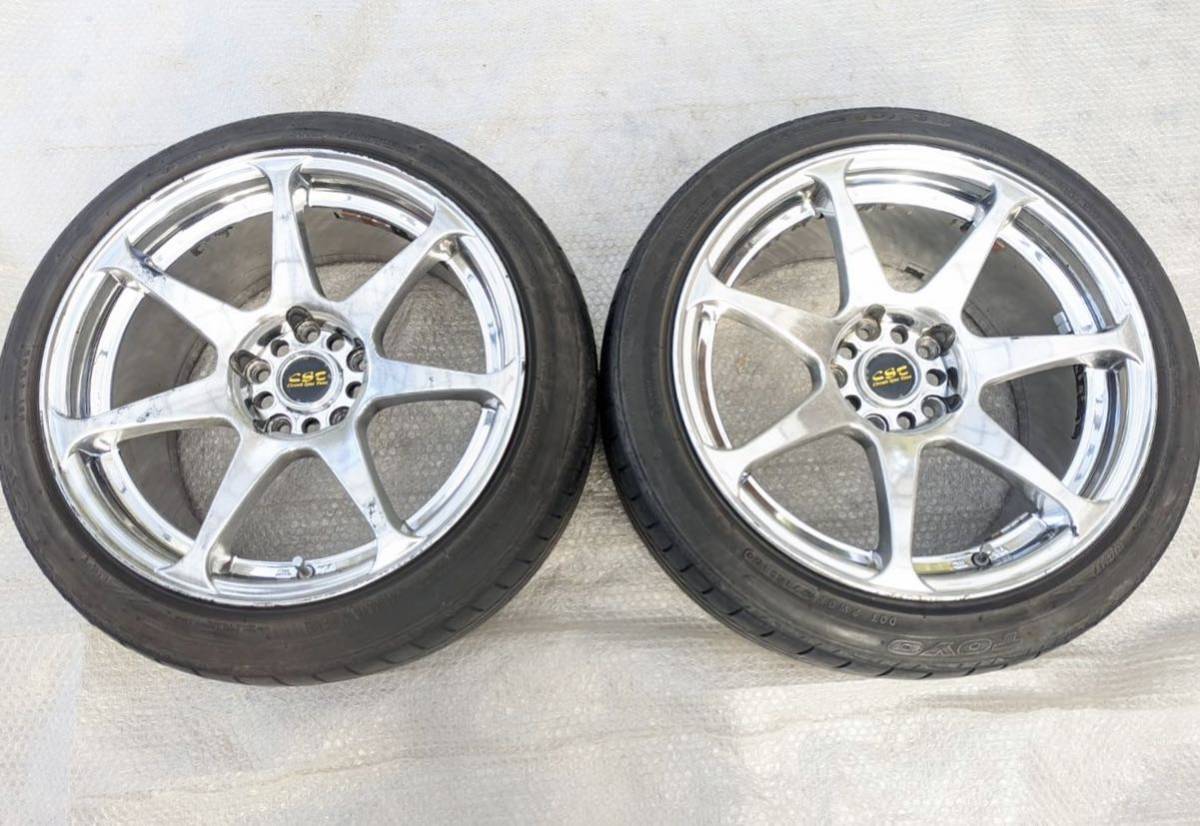 希少? クローネディッシュ 8j9j ザウバー風 17インチ 溝あり