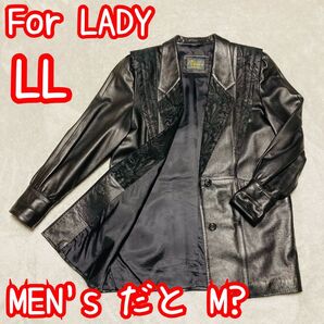 レザージャケット テーラード ヴィンテージ メンズだとM?