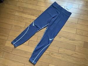 ! new goods tag attaching NIKE Nike cotton Mix stretch tights regular price 5,500 jpy М yoga Dance training long tights 