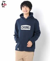 特注サイズ CHUMS Logo Pullover Parka Navy チャムス ロゴ プルオーバー パーカー（メンズ）ネイビー／紺 CH00-1302／XXL／2XL_画像2