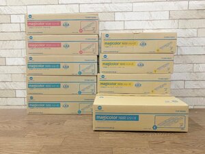  original Konica Minolta magicolor 1600 series high capacity toner cartridge TCHMC1600M/TCHMC1600C/TCHMC1600Y/TVP1600K total 10 pcs set 