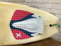 SMAC SURFBOARD　サーフボード　ショートボード　FCSフィン付き　5.11×19.5　180.3cm　サーフィン_画像4