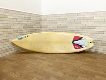 SMAC SURFBOARD　サーフボード　ショートボード　FCSフィン付き　5.11×19.5　180.3cm　サーフィン_画像1