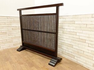  beautiful Matsumoto .. furniture mizme The kla natural wood C type partitioning screen regular price 179,300 jpy / divider / partition /../ futoshi hand drum tack / tradition industrial arts / peace modern /...