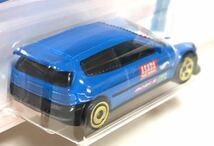 レア Honda Civic EG Custom Drag Race Car ホンダ 本田技研工業 シビック カスタム ドラッグ レースカー Ryu Asada リュウ アサダ ブルー_画像5