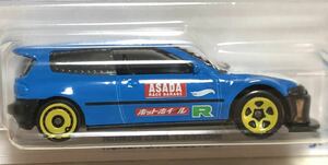 レア Honda Civic EG Custom Drag Race Car ホンダ 本田技研工業 シビック カスタム ドラッグ レースカー Ryu Asada リュウ アサダ ブルー