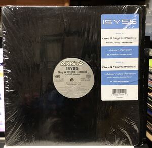 レア シュリンク ステッカー 2002 Isyss Feat Jadakiss / Day & Night Remix Original US 12 Arista 07822-15149-1 00s RnB Hit曲 絶版