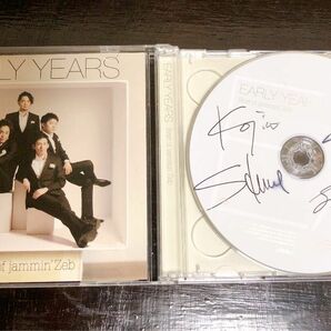 【全員のサイン入り】jammin' Zeb　ジャミンゼブ　CD アルバム　EARLY YEARS