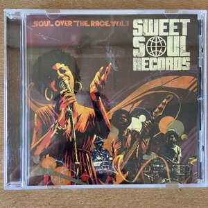 S0100 SOUL OVER THE RACE VOL.1 / SWEET SOUL RECORDS　中古CD 視聴未確認 現状品