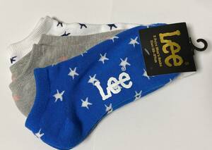 LEE リー 靴下 25-27㎝　3足セット 展示未使用品