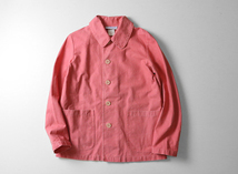 Le GLAZIK 加工 カバーオール サイズ36 ピンク ジャケット コットン 薄手 スプリング レディース ルグラジック ◆WX20_画像1