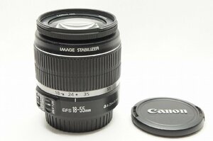 【アルプスカメラ】Canon キヤノン EF-S 18-55mm F3.5-5.6 IS ズームレンズ APS-C 230122af