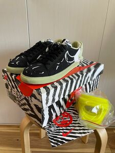 ACRONYM × Nike Blazer Low "Black" 27.0cm