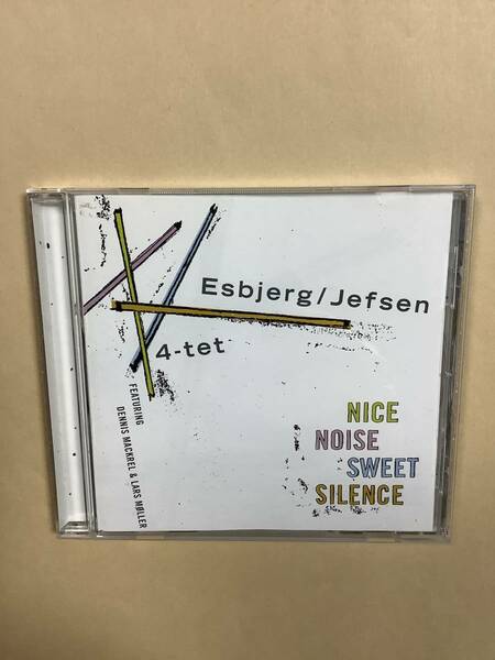 送料無料 ESBJERG / JEFSEN 4 - TET「NICE NOISE SWEET SILENCE」輸入盤