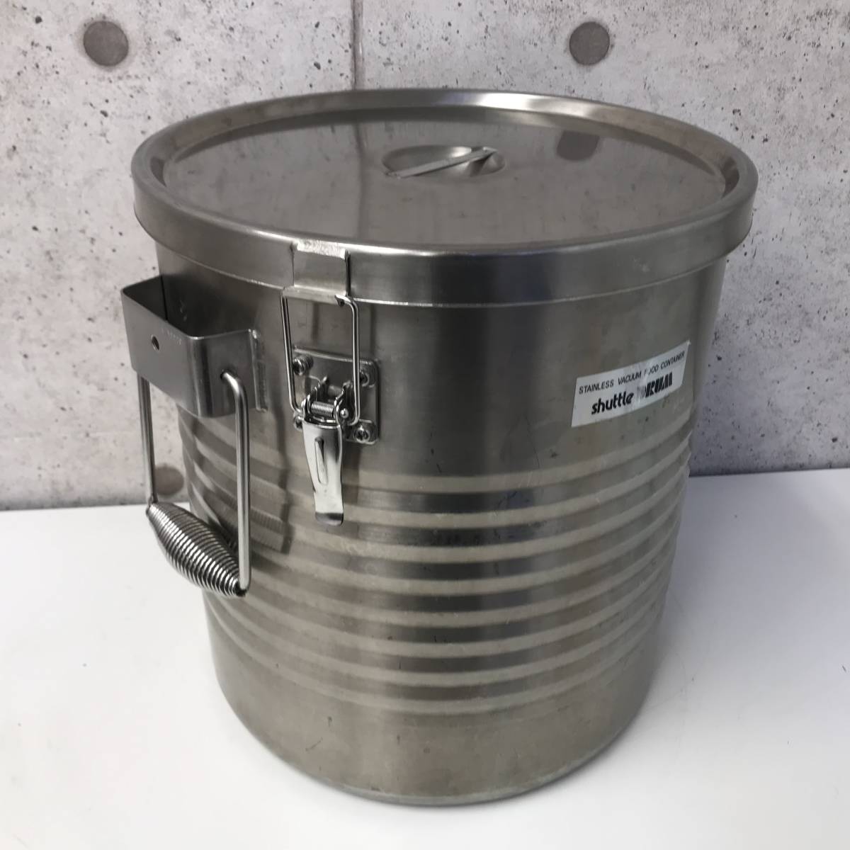 THERMOS(サーモス) ステンレス 高性能保温食缶(シャトルドラム) GBBー14C ASYE702