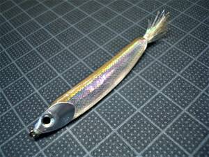 フローティングワカサギ横向き　＃６　１本　6.5㎝　0.8ｇ　ワカサギ　稚アユ　稚魚