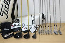 ★タイトリスト TSi2.TSi3.818H.712CB.アキラ プロトタイプ.オデッセイ等 ゴルフクラブ フルセット★Titleist 3点式 キャディバッグ付★_画像2