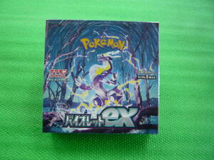  Pokemon Card Game scarlet & violet enhancing pack violet ex BOX shrink attaching 