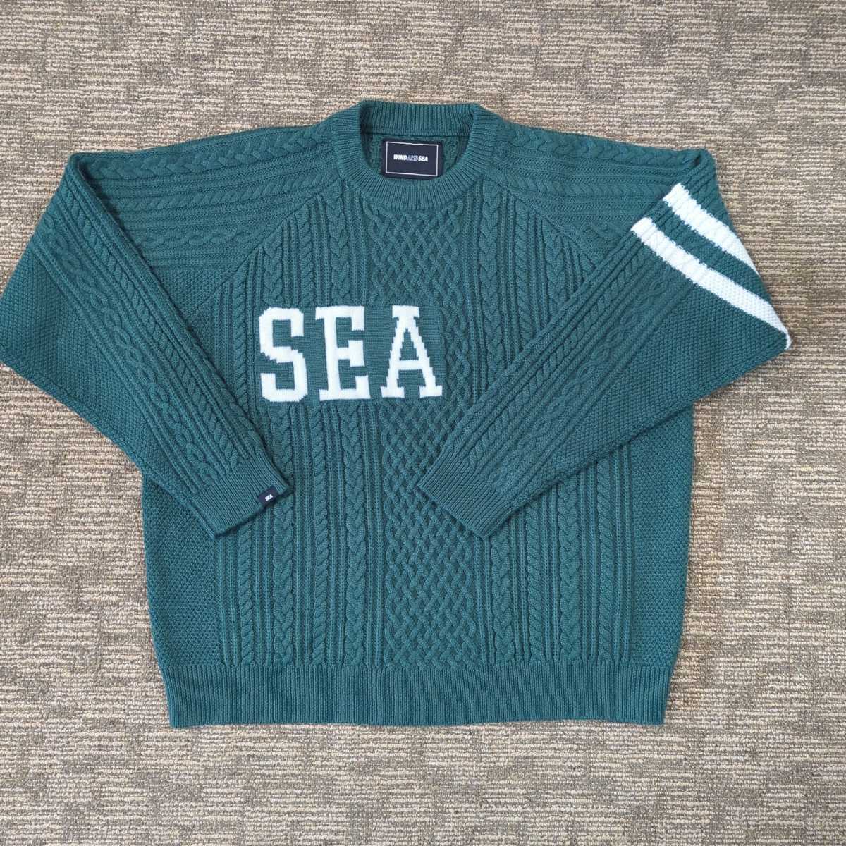 WIND AND SEA ウィンダンシー 23SS SILK_BLEND KNIT WDS-O-SEA-23-Q3