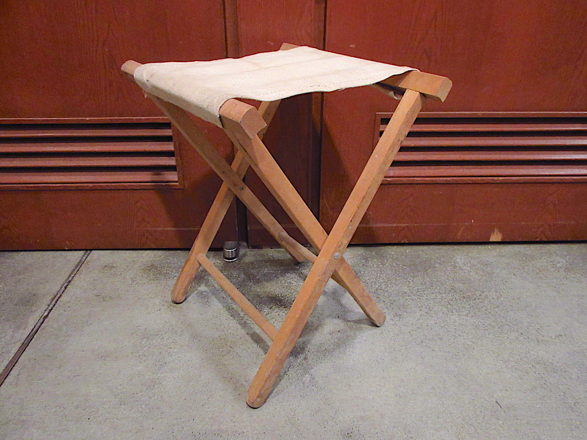 复古 ~ 70 年代 ● 户外折叠椅 ● 230202r9-chr 椅子露营折叠 1970 年代, 手工制品, 家具, 椅子, 其他的