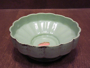  Vintage 40*s50*s*Maddux ceramic planter green *230208k2-otclct ceramics USA plant pot interior display 