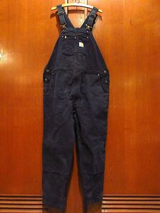  Vintage *Carhartt двойной колено Duck комбинезон полный размер W136cm*230203m3-m-oval Carhartt мужской б/у одежда 