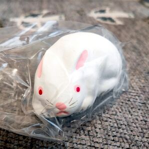 【未使用】無印良品 福缶2023年 うさぎ笛 下川原焼土人形青森県 弘前市