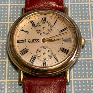 腕時計レディース　GUESS　腕周り最大18cm Φ34mm