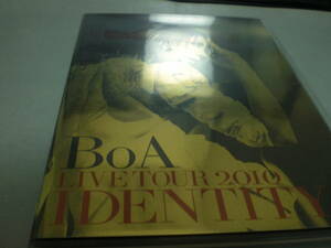 DVD BoA LIVE TOUR 2010 IDENTITY ポストカード1枚(未開封)
