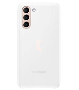 Samsung 純正◆Galaxy S21 LED Back Cover (White/ホワイト) 並行輸入品