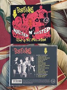 The Batfinks CD Wazzed N' Blasted (Day Of The Mushroom) 2007 UK Press サイコビリー ロカビリー