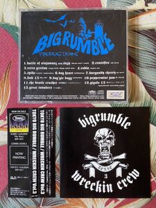 BIG RUMBLE WRECKIN CREW VOL.3 帯付CD サイコビリー ロカビリー Psychobilly