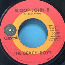EP 洋楽 The Beach Boys / Sloop John B 米盤_画像2