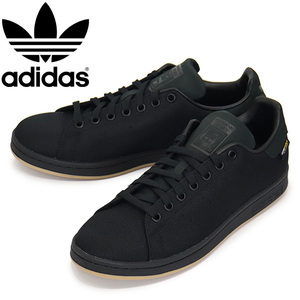 adidas (アディダス) GZ2592 STAN SMITH スタンスミス スニーカー コアブラックxカーボンxガム AD188 24.0cm