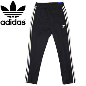 adidas (アディダス) BVB16 BECKENBAUER TRACK PANTS ベッケンバウアー トラックパンツ ジャージ IA4788 ブラック AD210 L