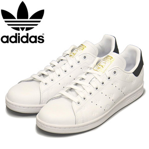 adidas (アディダス) FZ6371 STAN SMITH W スタンスミス レディース スニーカー フットウェアホワイトxコアブラックxゴールドメタリック AD