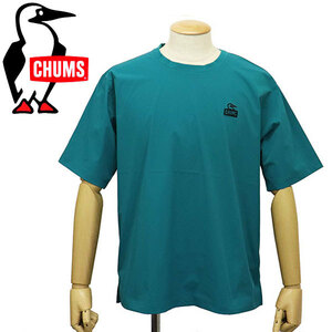 CHUMS (チャムス) CH01-2270 Airtrail Stretch T-Shirt エアトレイルストレッチ Tシャツ CMS129 T006TealLake M