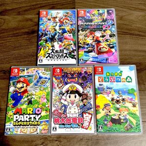 Nintendo Switch ソフト5本 新品未開封
