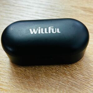 17 WILLFUL ワイヤレスイヤホン　充電ケースのみ　T02 ブラック