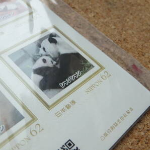 未開封 シャンシャン 香香 ミニクリアファイル付 誕生記念 記念切手 2017年 数量限定 地域限定 郵便局 ジャイアントパンダ 上野動物園 レアの画像5