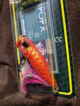 ★Megabass★POPX メガバス ポップX AKATSUKI(SP-C) 新品未使用品 パッケージ傷有 Length 64mm Weight 1/4oz ポッパー 伊東 由樹_画像3