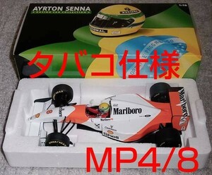 タバコ仕様 1/18 マクラーレン フォード MP4/8 セナ1993 セナコレ McLaren FORD