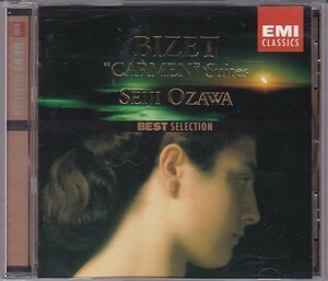 ★CD EMI カルメン:組曲 ビゼー管弦楽曲集 *小澤征爾(ozawa seiji).フランス国立管弦楽団/CD-EXTRA対応