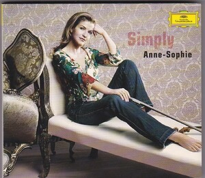 ★CD DG シンプリー アンネ=ゾフィー ムター Simply Anne-Sophie Mutter CD+DVD 限定盤 ブックレット付き