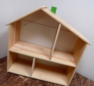 (*BM)[ gratitude special price ] wooden doll house display shelf height 58.5× width 58. miniature doll . house collection shelves ikea