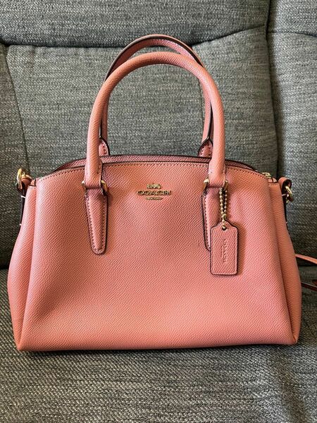 COACH コーチ　ショルダーバッグ　ピンク